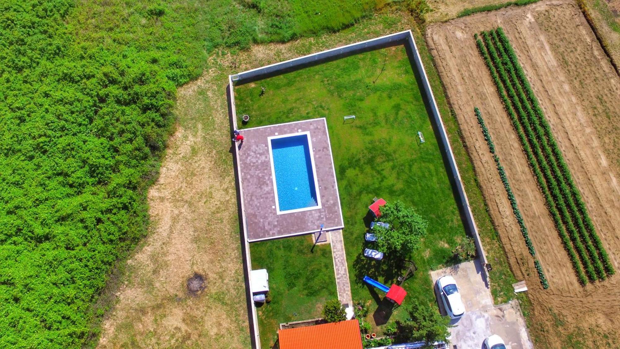 Willa House Rose With Garden And Pool Ljubač Zewnętrze zdjęcie